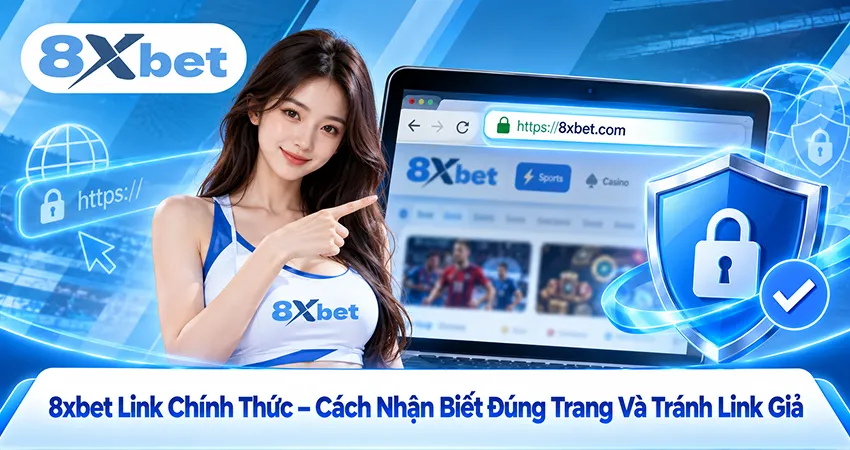 8xbet Link Chính Thức – Cách Nhận Biết Đúng Trang Và Tránh Link Giả
